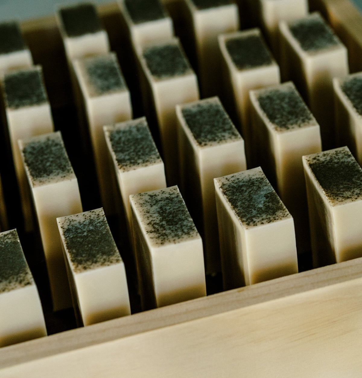 Goats milk soap with coffee